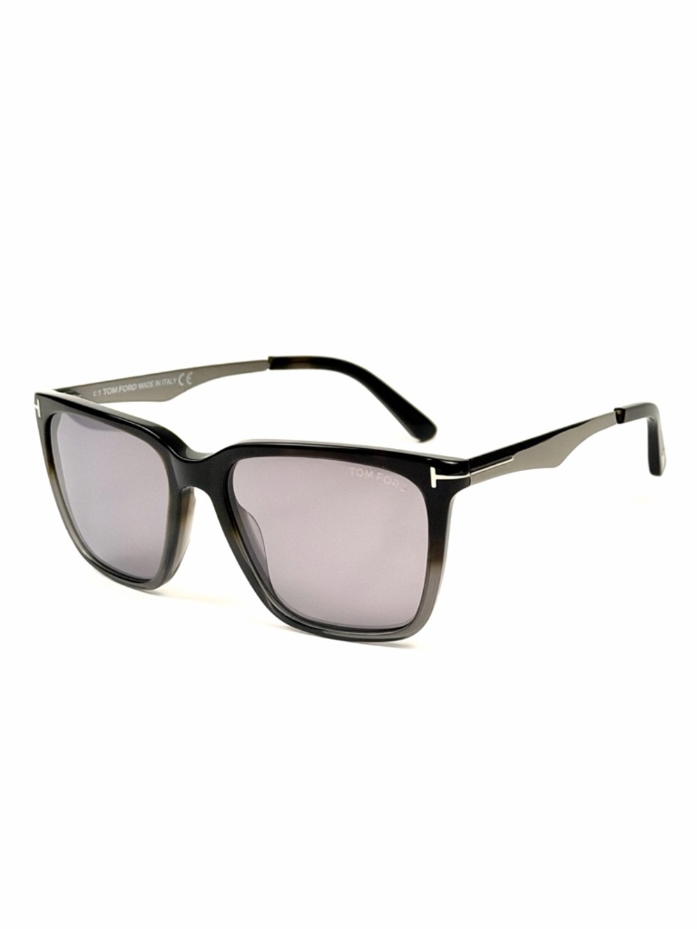 Tom Ford TF 862  56C  Garrett Gray/Gunmetal 56mm FT852 Rectangular Sunglasse